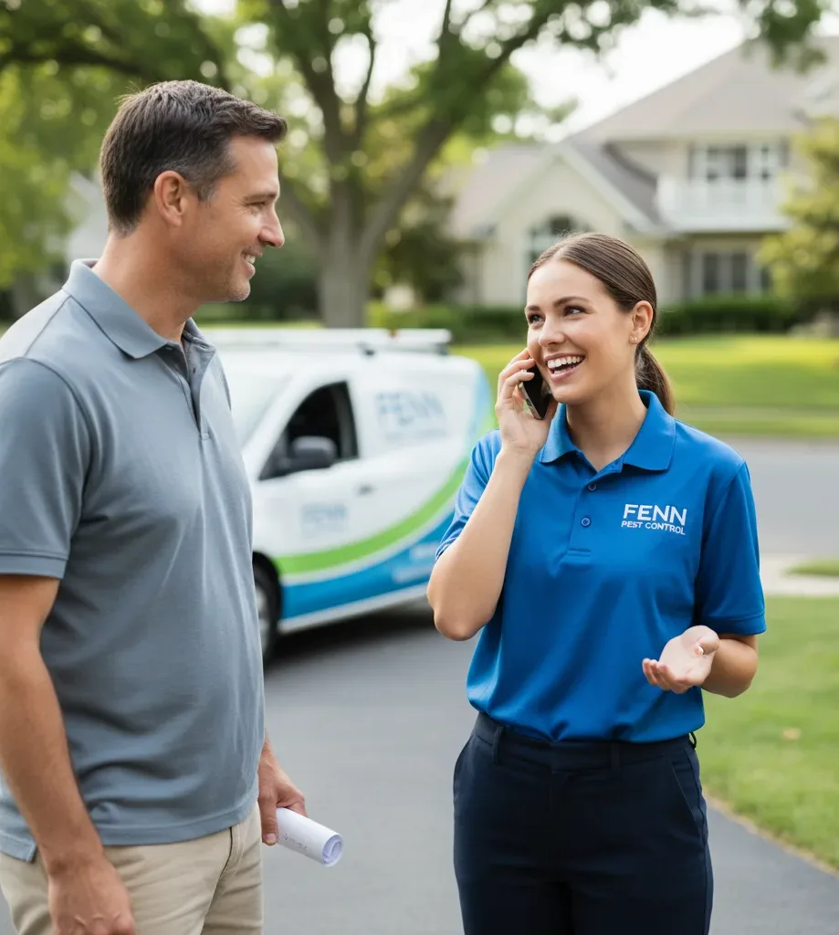 Fenn Pest Control customer support in Kimmell